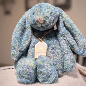 Jellycat Bashful Luxe Bunny Azure - NWT